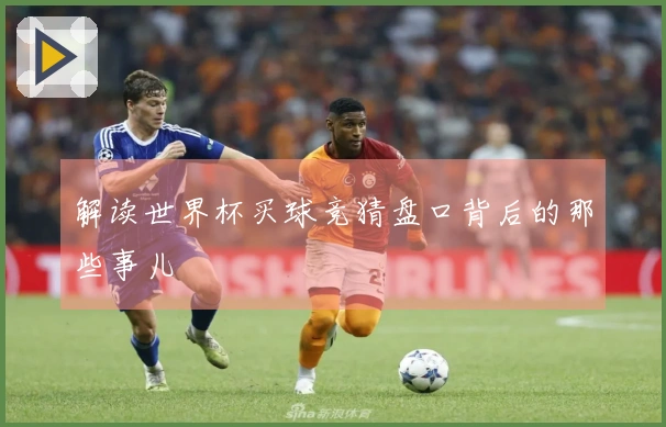 解读世界杯买球竞猜盘口背后的那些事儿